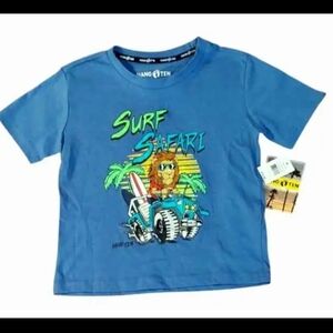 NET Hang Ten Blue Surf Safari T-Shirt